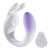 VIBRADOR DE PONTO G E CLITÓRIS COM TAPPING - COELHO - LOVER RABBIT - Imagem 1
