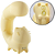 VIBRADOR DE PONTO G - FORMATO DE GATO - Imagem 1