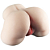 MASTURBADOR MASCULINO - FORMATO DE BUNDA COM VAGINA E ÂNUS - LION VI - Imagem 1