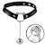 COLEIRA BONDAGE CHOKER COM PINGENTE - SI - Imagem 1