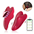 VIBRADOR DE CALCINHA POR APP A LONGA DISTANCIA - RED HAERT - Imagem 1