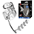 CAPA PENIANA COM PLUG ANAL ESCALONADO TRANSPARENTE - PRETTY LOVE - Imagem 1