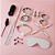 KIT SADO ERÓTICO COM 11 PEÇAS - BRANCO COM PRETO - Imagem 1