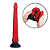 PLUG ANAL ALIEN VERMELHO COM VENTOSA - 42,7 X 4,0 CM - Imagem 1