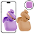 DEDEIRA COM CASE VIA APP - MAGIC BOX - 5,5 X 3,3 CM - Imagem 1