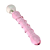 PLUG ANAL DE VIDRO COM LINHA EM ESPIRAL - 17,0 X 2,4 CM - Imagem 1