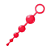 PLUG 5 ESFERAS VERMELHO - Imagem 1