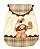 Cobre Bolo e Puxa saco Ursinho Linha country by Audrea July - Imagem 4
