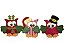 Suporte Noel+Corujas  natal Linha Costura Criativa Country By Audrea July - Imagem 2