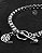 Pulseira caveira em aço inoxidável 7mm - Imagem 5