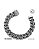 Pulseira masculina cubana folhas retrô - Imagem 5