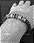 Pulseira masculina couro legítimo em aço inoxidável - Imagem 2