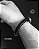 Pulseira masculina flor de lis couro black em aço inoxidável - Imagem 4