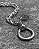 Pulseira 5mm crânio caveira em aço inoxidável - Imagem 1