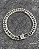 Pulseira Masculina corrente de elos Cartier trançados em aço inoxidável - Imagem 6