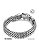 Pulseira Bracelete Masculino De Aço Maciço - Imagem 2