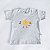 Camiseta manga curta mescla com proteção solar UV - Imagem 1