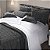 Cobre Leito 300 Fios Queen Marken Fassi -  Preto - Imagem 3