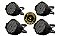Kit 4 Refletores Par Led 54X3W Triled RGB - Br Lighting - Imagem 1