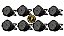 Kit 8 Refletores Par Led 54X3W Triled RGB - Br Lighting - Imagem 1