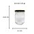 Pote Conserva 200 ML - Caixa de 24 unidades c/ Tampas - Imagem 2