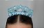 Coroa princesa infantil azul - Imagem 2