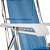 Cadeira De Praia Alumínio Mor Reclinavel 8 Posições Azul Sannet - Imagem 4