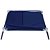 Cadeira Espreguiçadeira Textilene Azul - Imagem 3