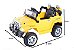 Carro Elétrico Infantil Jipe Trilha 12V Amarelo - Imagem 3