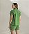 Camisa Manga Curta Tricoline Verde - Imagem 3