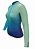 Camisa Feminina Sport Manga Longa Degrade Green - Imagem 3