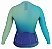 Camisa Feminina Sport Manga Longa Degrade Green - Imagem 5