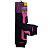 Meia Compressão Elite Esporte Preto/Pink - Imagem 4