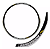 Aro 26 1½ 2 Aero 36F Escape 260 V-BRAKE Vazn Preto - Imagem 3