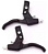Freio V-Brake Nylon Dianteiro e Traseiro Maçanetas cabos e conduítes - Imagem 2