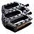 Par Pedal Plataforma Esferado ½ FreeStyle Nylon Prt - Imagem 2