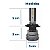 Kit Lampada Led Small Farol Alto E Baixo H4 Universal - Imagem 3