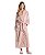 Robe Feminino Longo Em Fleece Daniela Tombini 5054 - Rosa - Imagem 2