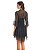 Robe Feminino Curto Daniela Tombini 5708 - Preto - Imagem 2