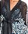 Robe Feminino Curto Com Renda Daniela Tombini 7788 - Preto - Imagem 3