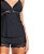 Baby Doll com Renda Daniela Tombini 9614 - Preto - Imagem 3