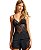 Babydoll de Microfibra com Renda Recco 16823 - Imagem 1