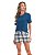 Pijama Feminino Curto Daniela Tombini 5876 - Imagem 1