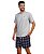 Pijama Masculino Curto Podiun 268035 - Imagem 3