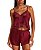 Babydoll Charmeuse com Renda Recco 18087 - Imagem 1