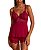 Babydoll de Microfibra e Renda Recco 17904 - Imagem 2