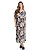 Kaftan Longa em Light Print Daniela Tombini 1548 - Imagem 1