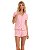 Pijama Feminino Curto Abotoado Com com Amor 2010852 - Imagem 1