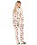 Pijama Feminino Longo Abotoado Lua Lua 108110585 - Imagem 2
