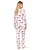 Pijama Feminino Longo Abotoado em Satinê Lua Lua 100110585 - Imagem 2